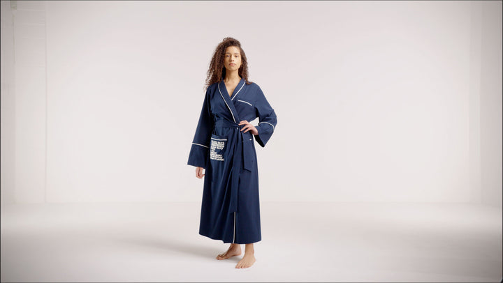 Amélie Robe Velvet Navy