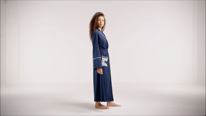 Amélie Robe Velvet Navy