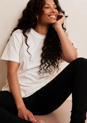 Banana Blend Tee Off White