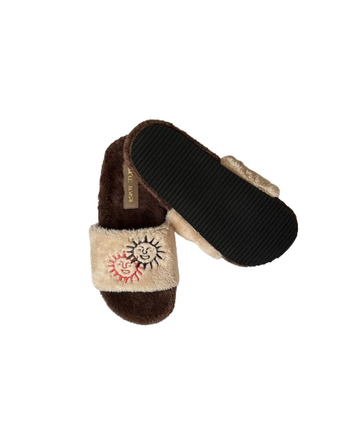 Unity Rays Fleece-Lined Slide Sandals