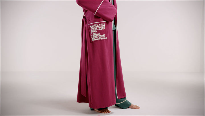 Amélie Robe Burgundy